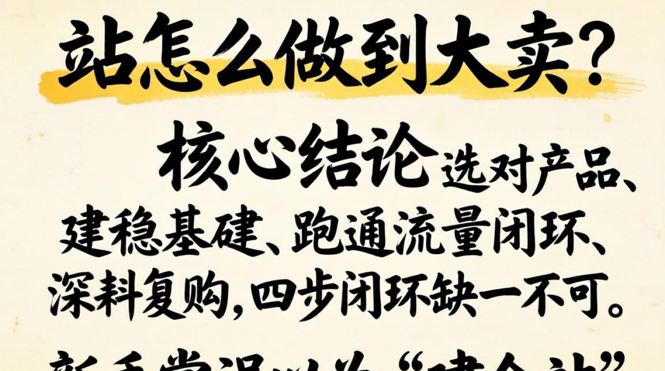 独立站新手入门指南大卖技巧