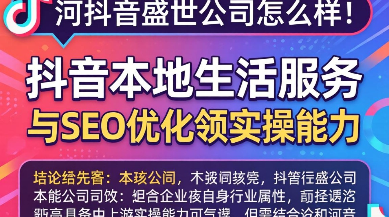 河南抖音盛世公司SEO优化与搜索排名真实评价