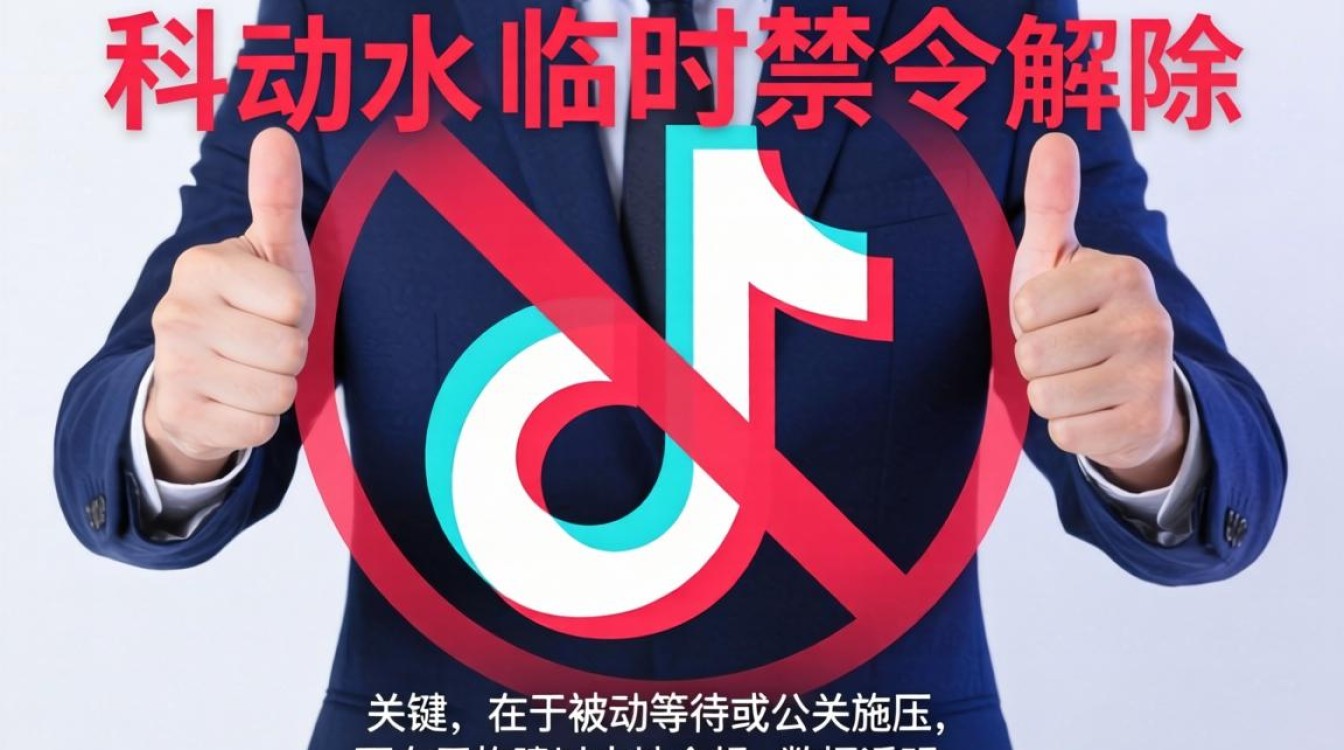 TikTok临时禁令怎么解除