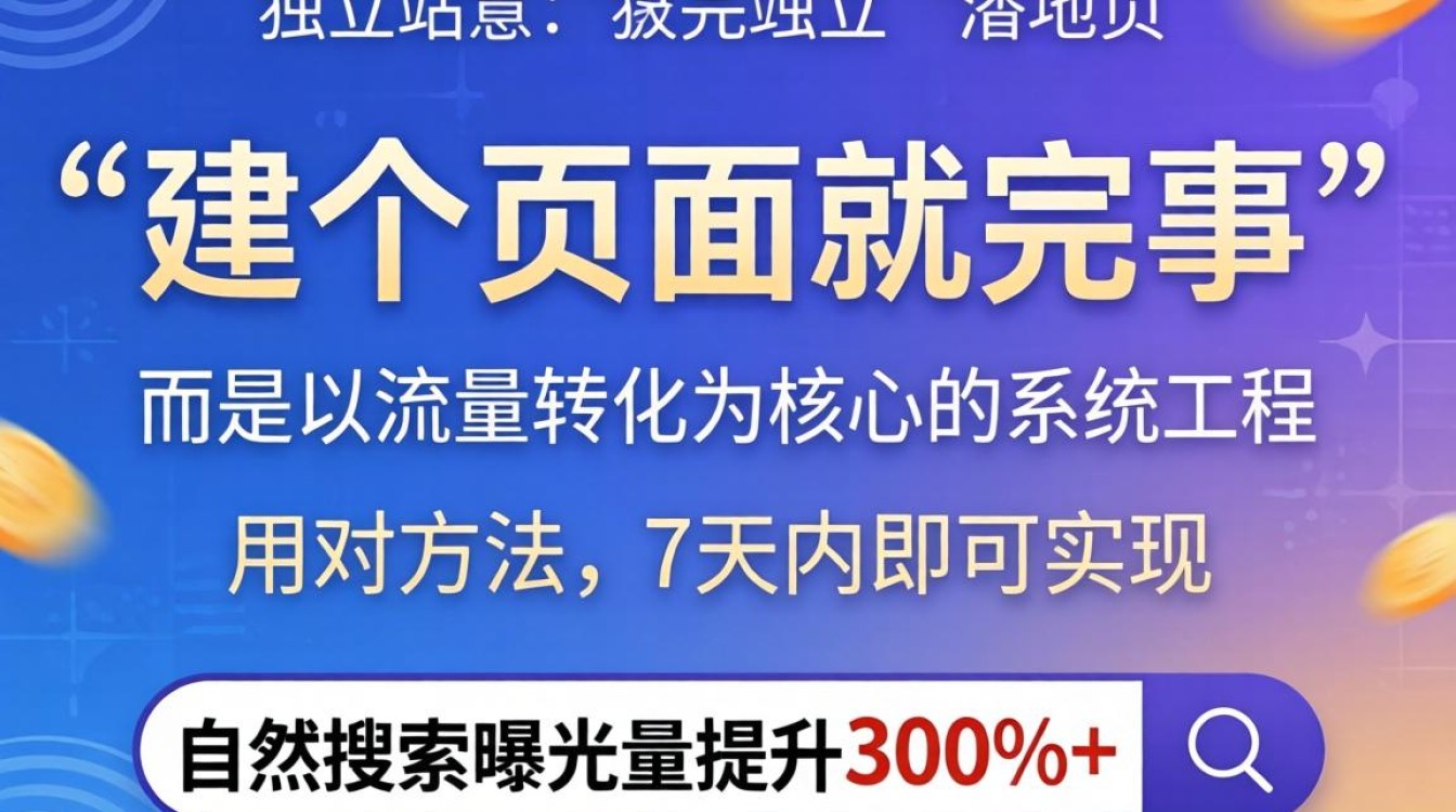 独立站落地页怎么做才能高效引流曝光