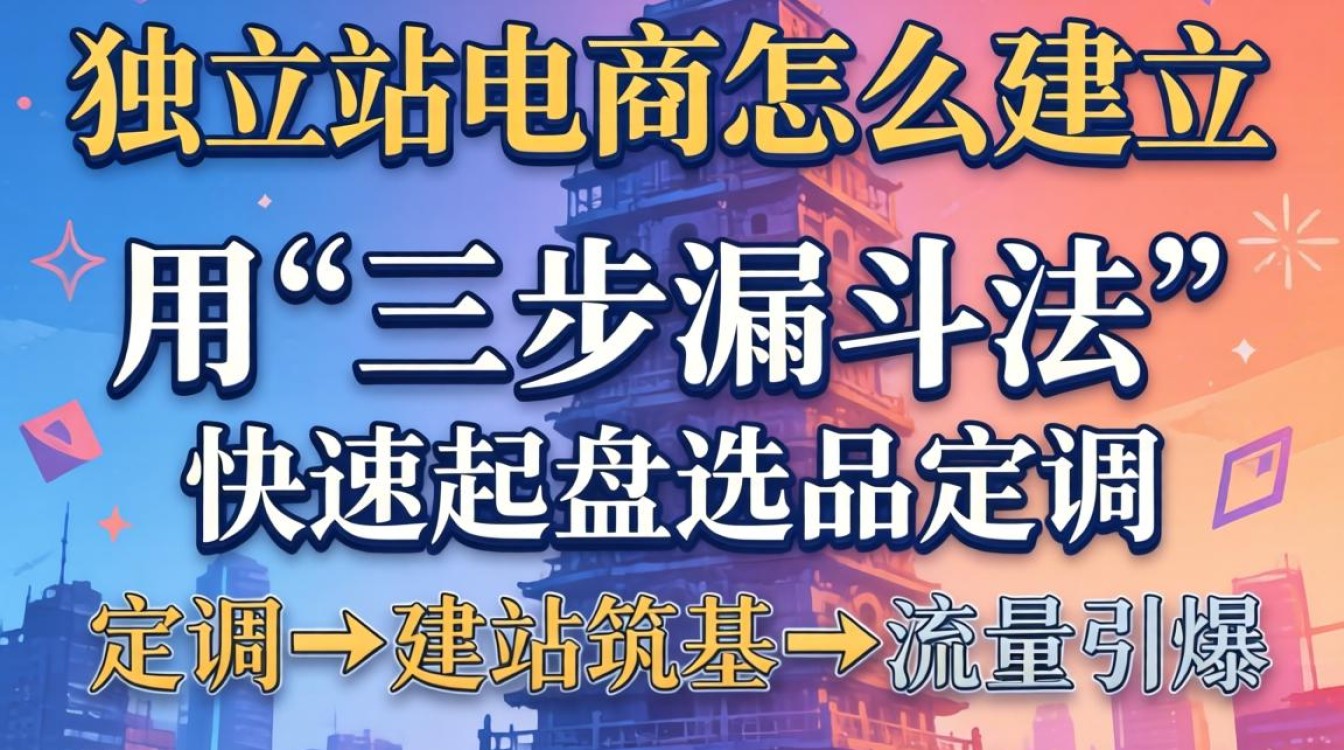 独立站电商搭建步骤与干货指南