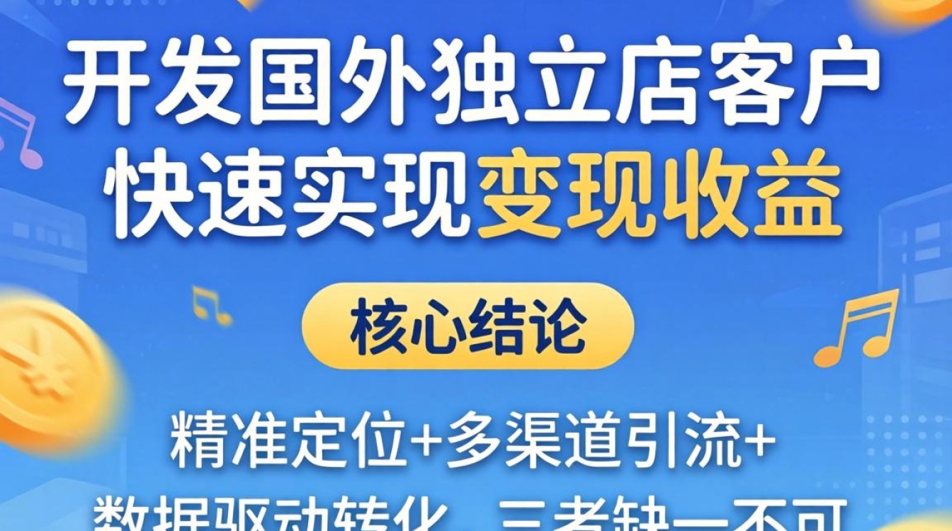 怎么开发国外独立站客户