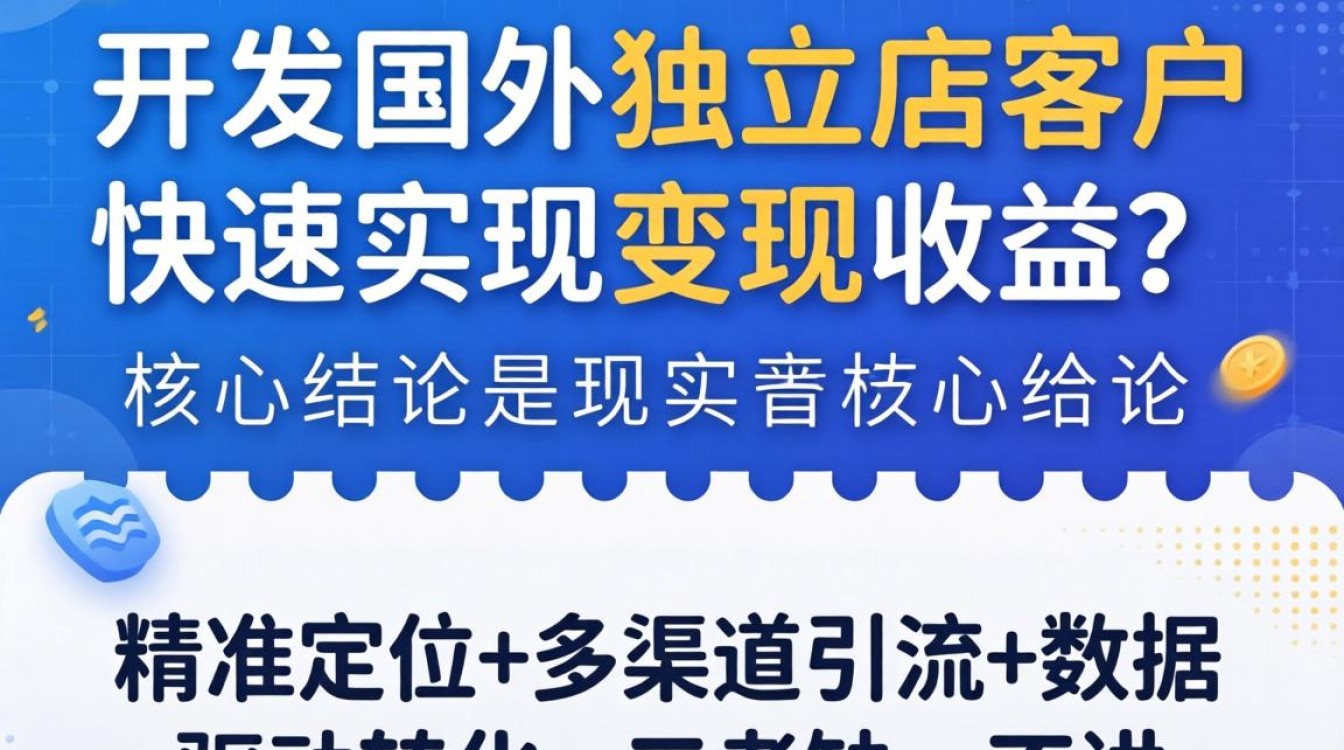 怎么开发国外独立站客户