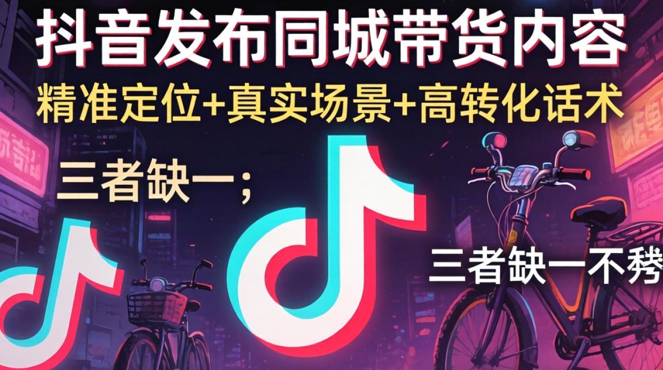 抖音同城带货话术与转化技巧