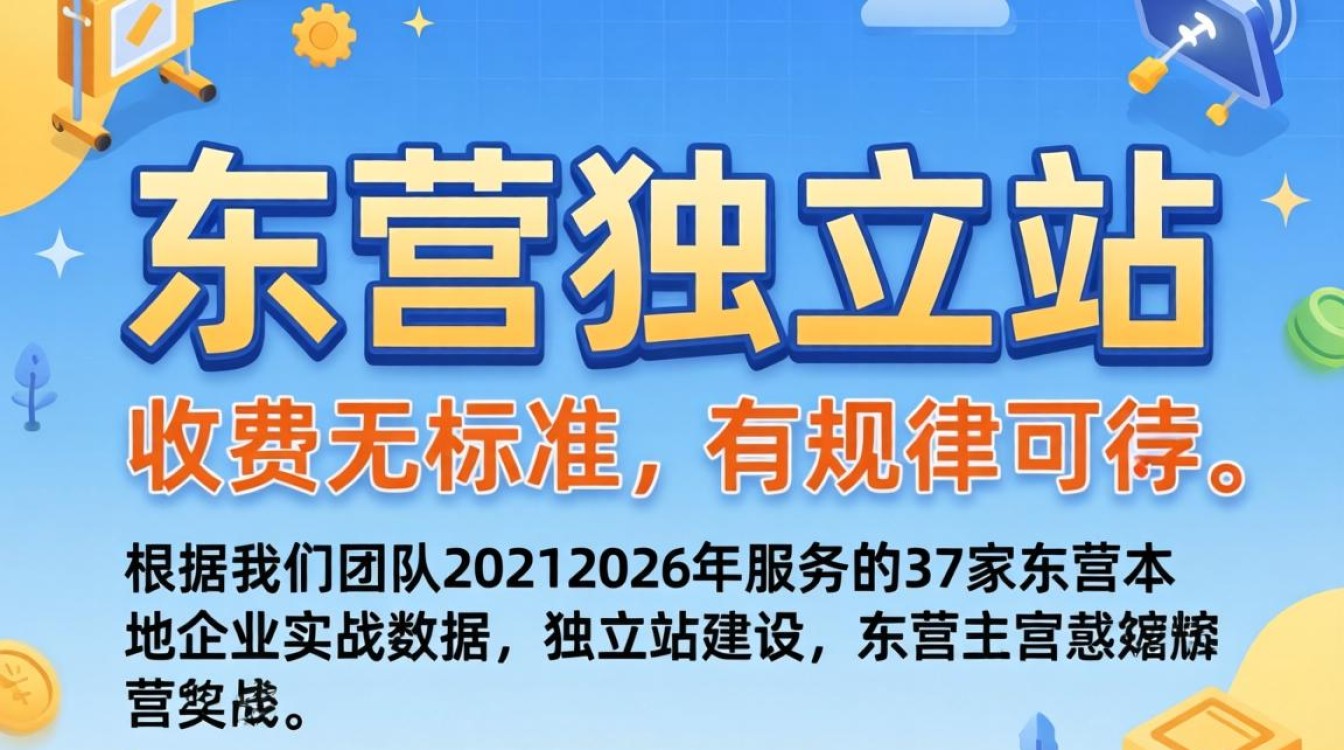 东营独立站建站费用标准及报价明细