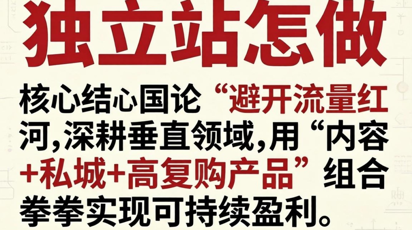 怎么做国内独立站怎么赚钱