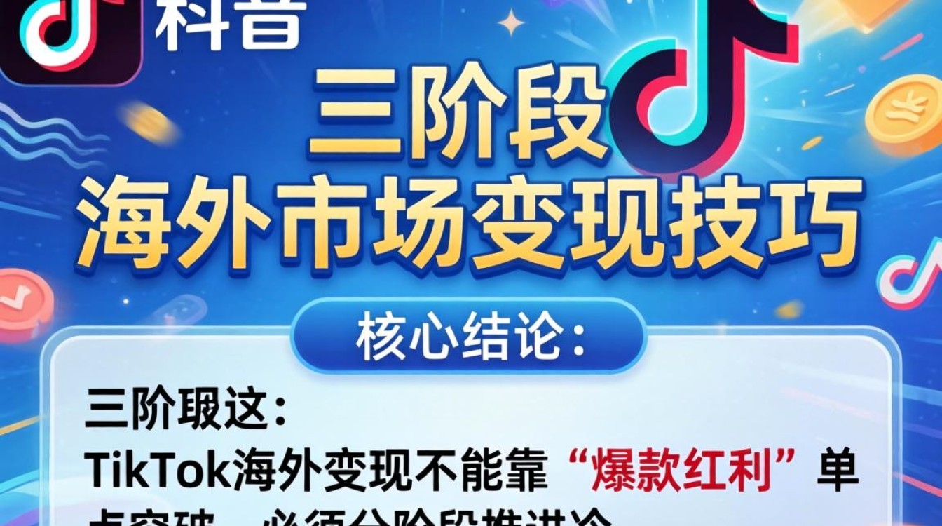 TikTok海外变现怎么操作