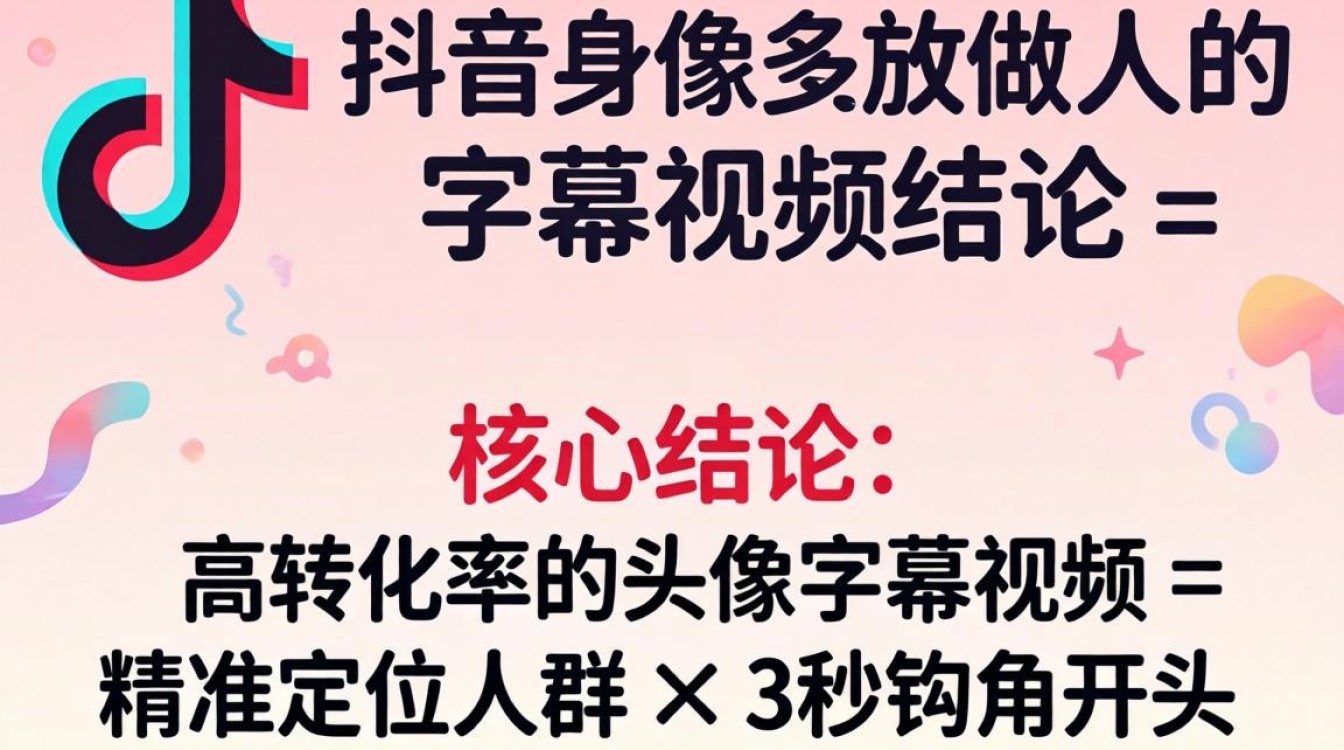 抖音头像字幕视频制作教程及行业发展趋势
