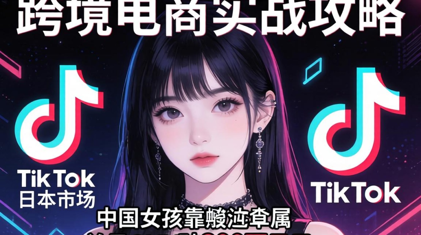 TikTok日本女孩如何做跨境电商