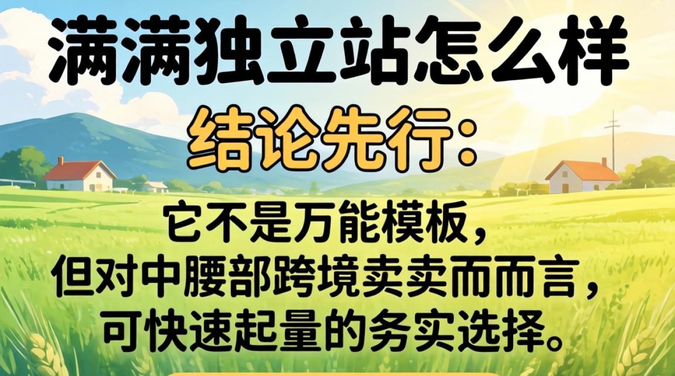 小满独立站行业内部培训资料真实评价
