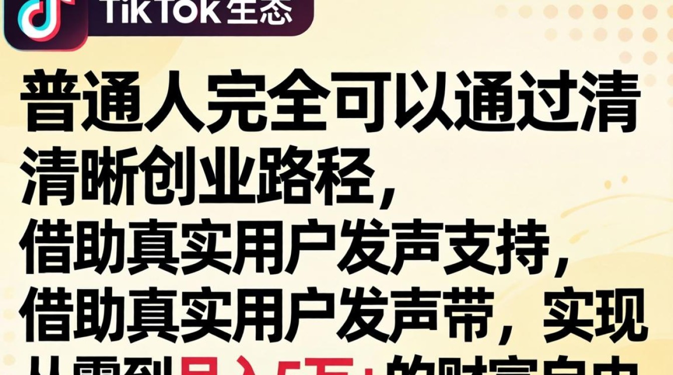 如何通过TikTok创业实现财富自由