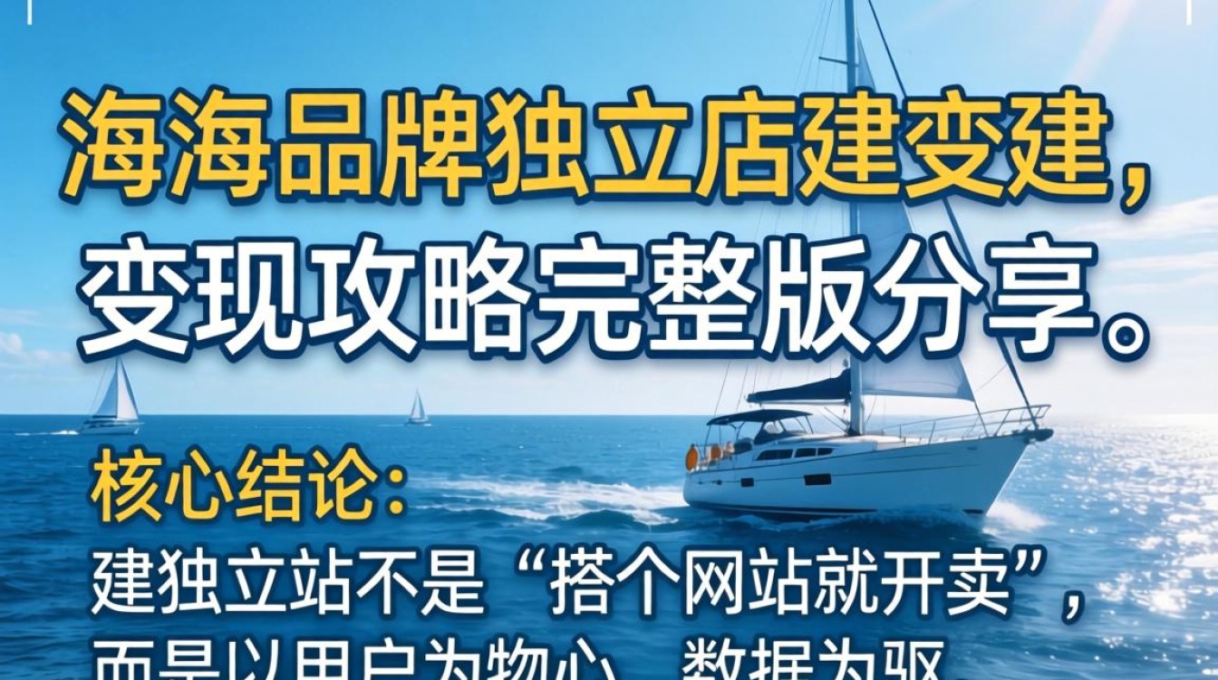出海品牌独立站怎么建