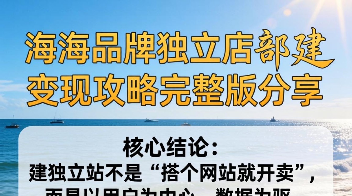 出海品牌独立站怎么建