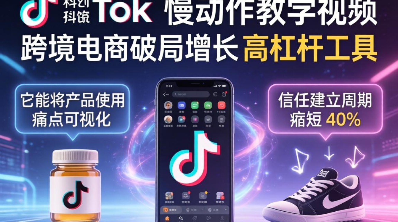 跨境电商卖家如何用TikTok慢动作视频提升转化率
