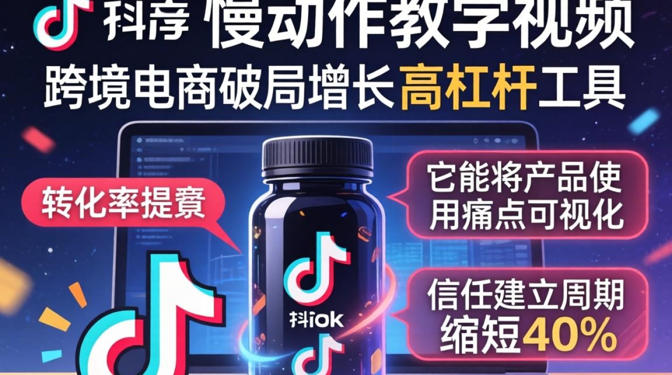 跨境电商卖家如何用TikTok慢动作视频提升转化率