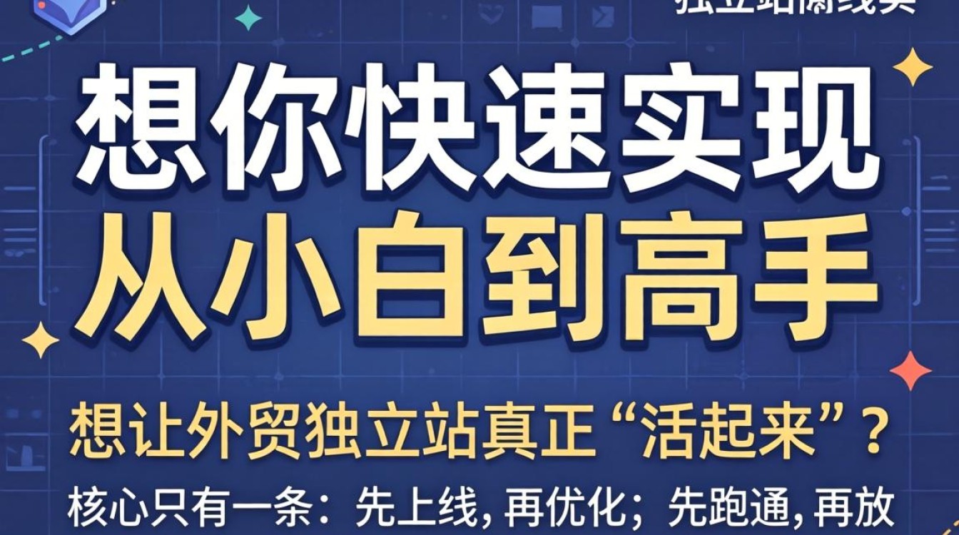 外贸独立站怎么入线