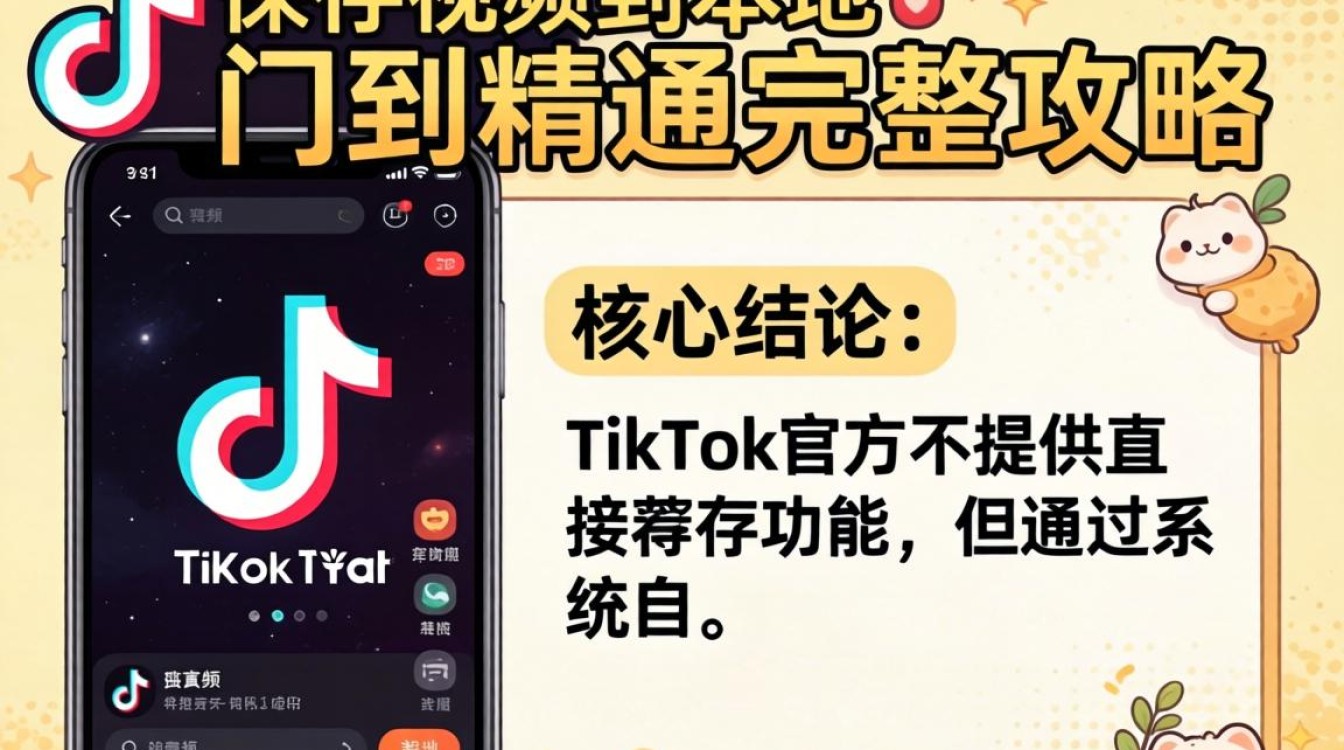 TikTok保存视频到本地完整教程
