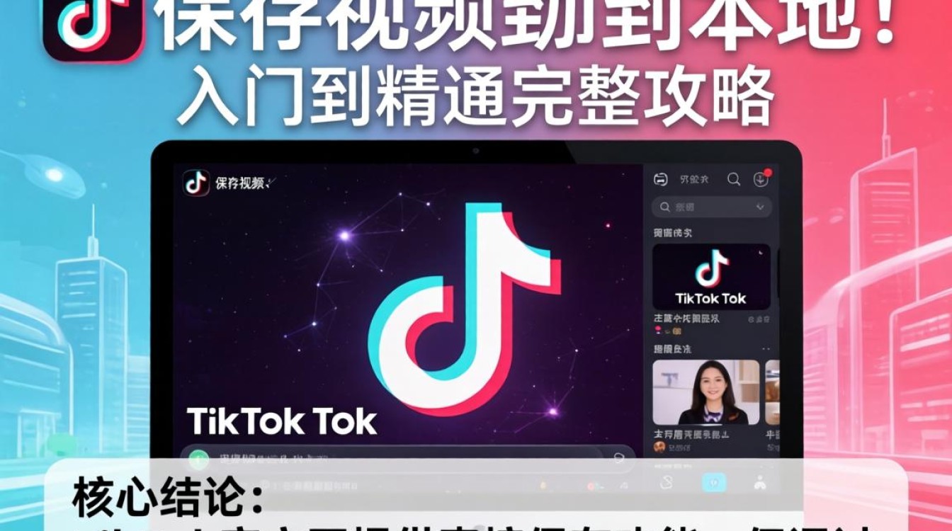 TikTok保存视频到本地完整教程