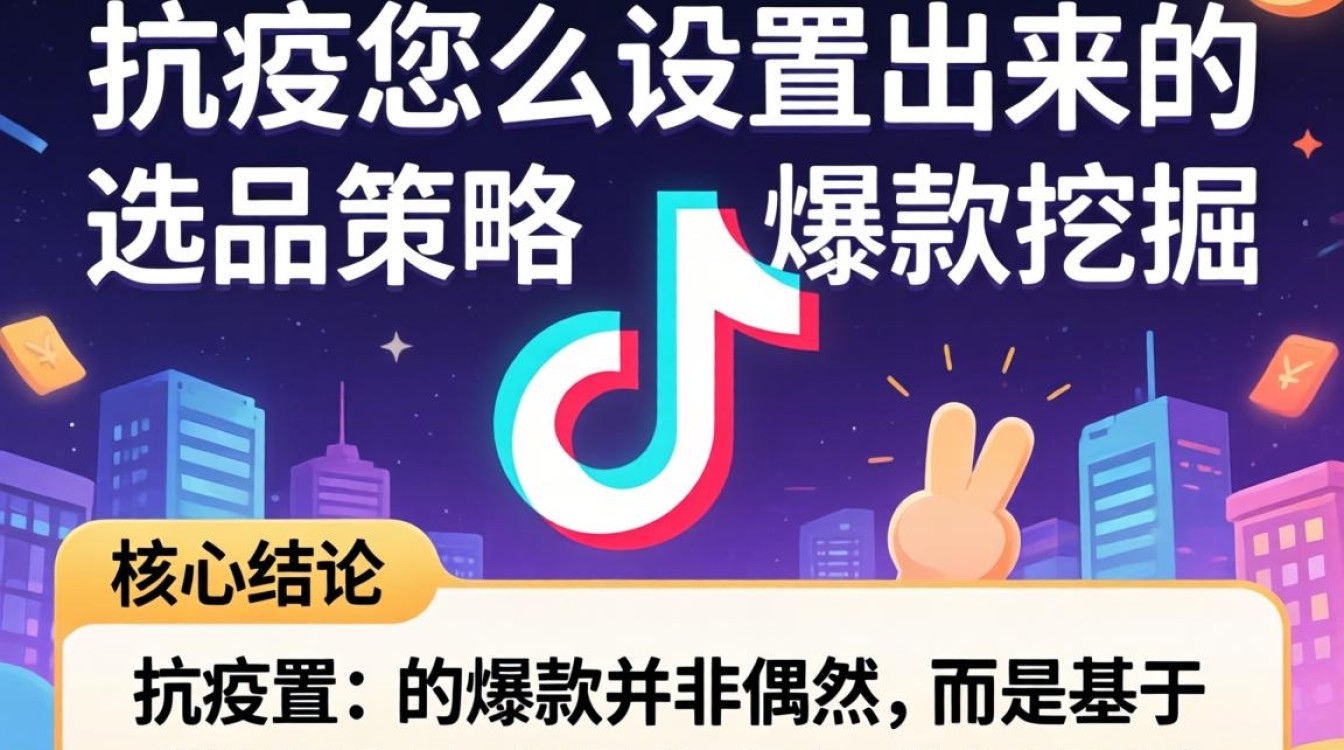 抖音抗疫选品策略与爆款挖掘方法
