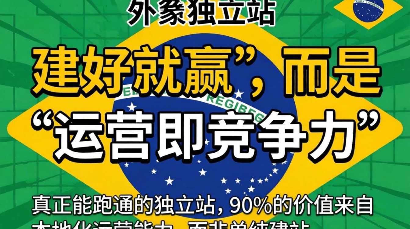 巴西外贸独立站建站流程与运营进阶技巧