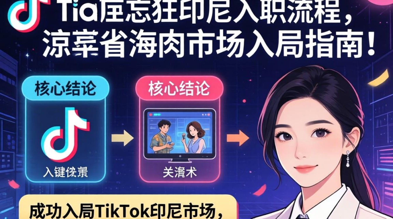 TikTok印尼海外入职流程及市场入局指南