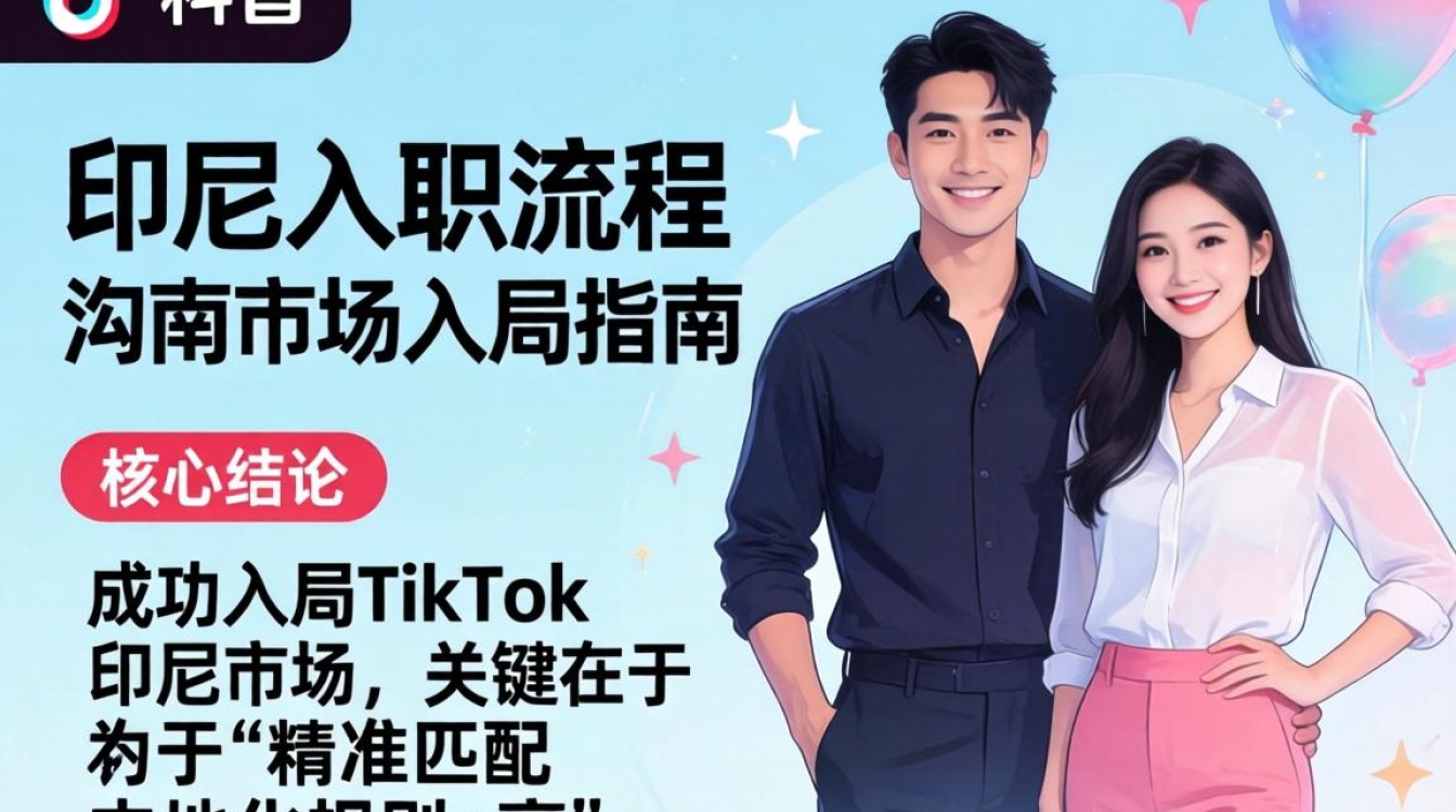 TikTok印尼海外入职流程及市场入局指南