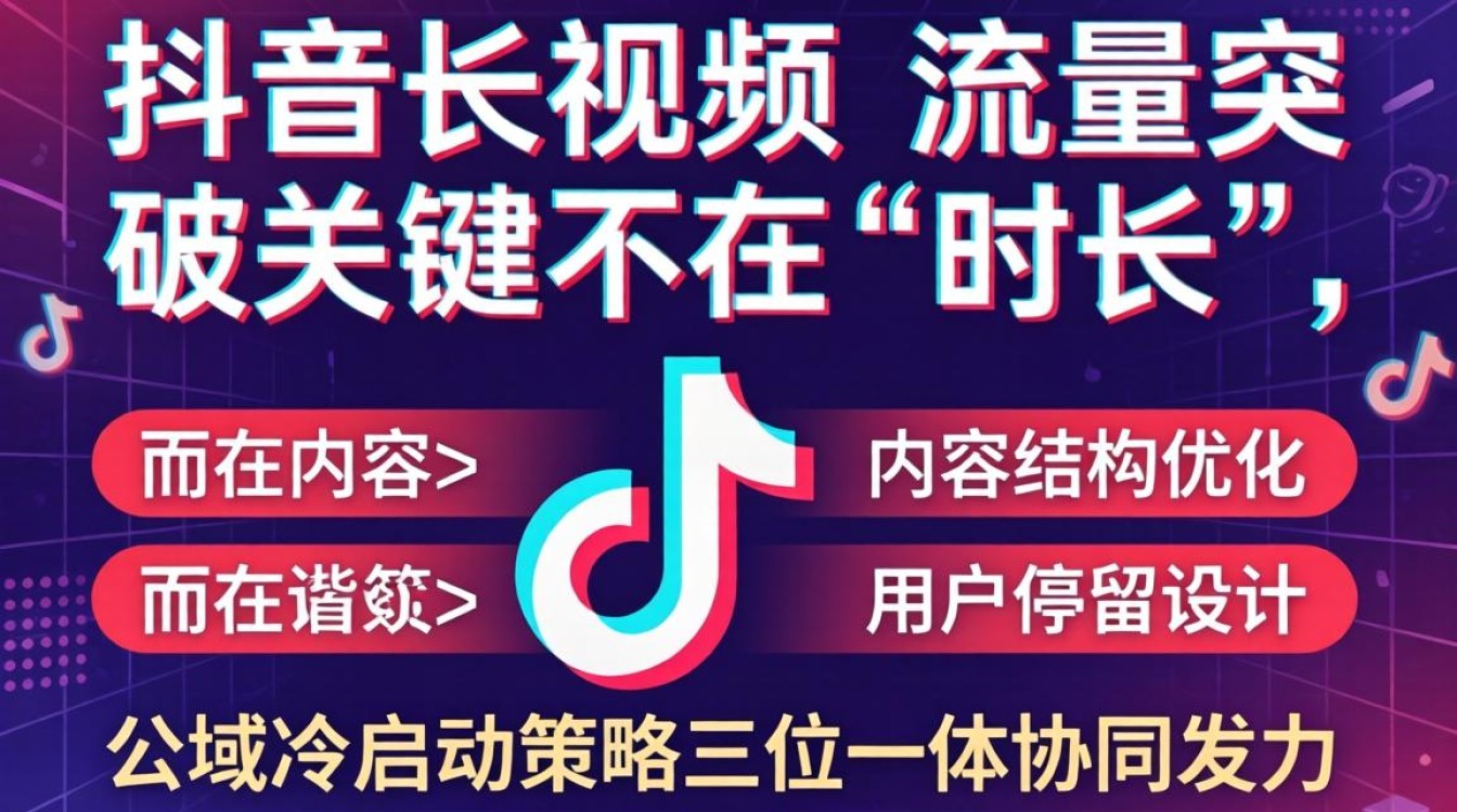 抖音长视频如何突破流量瓶颈公域获取