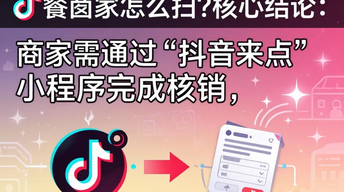 抖音团购核销商家扫码全流程指南