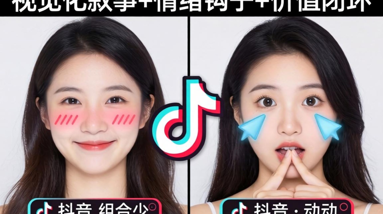 抖音前后对比表情怎么做