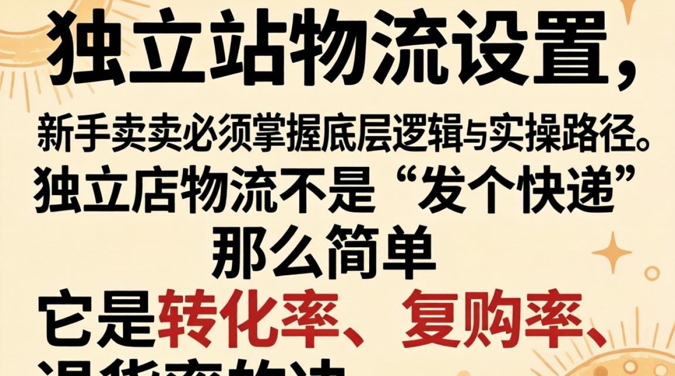 独立站物流设置新手教程