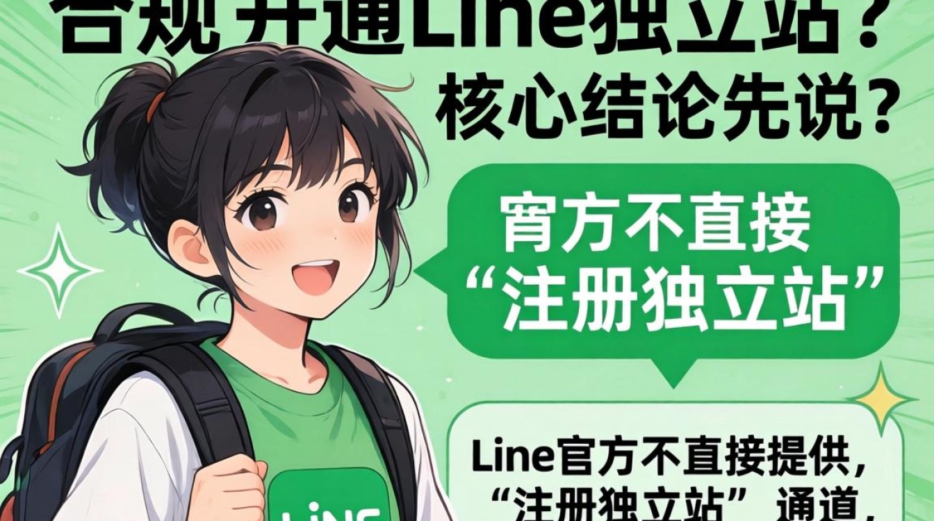 Line独立站注册流程及官方指南