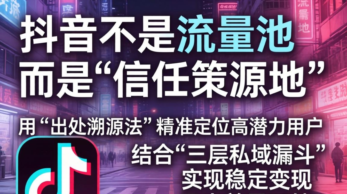 抖音私域运营稳定变现方法
