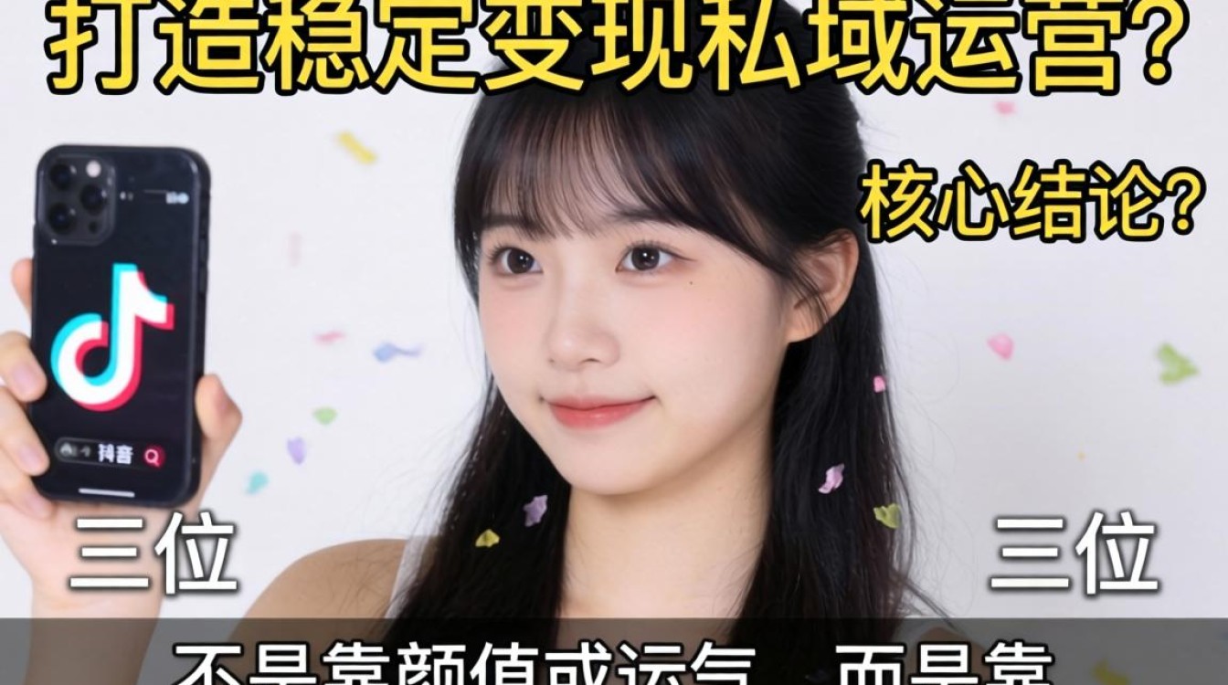 抖音女生如何配私域运营实现稳定变现