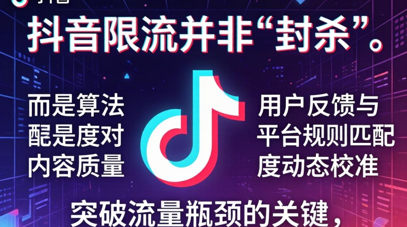抖音限流视频突破流量瓶颈公域获取方法