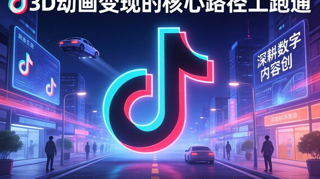 TikTok 3D动画怎么变现月入过万