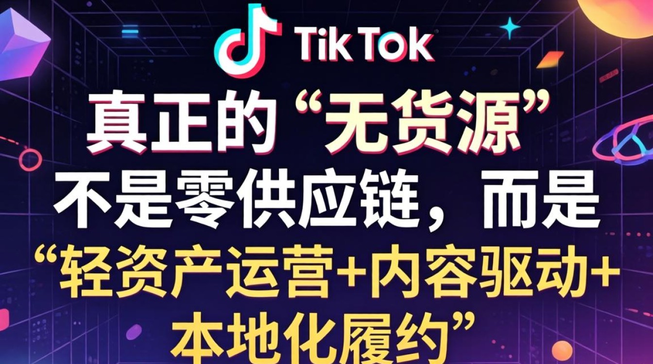 TikTok无货源怎么解决