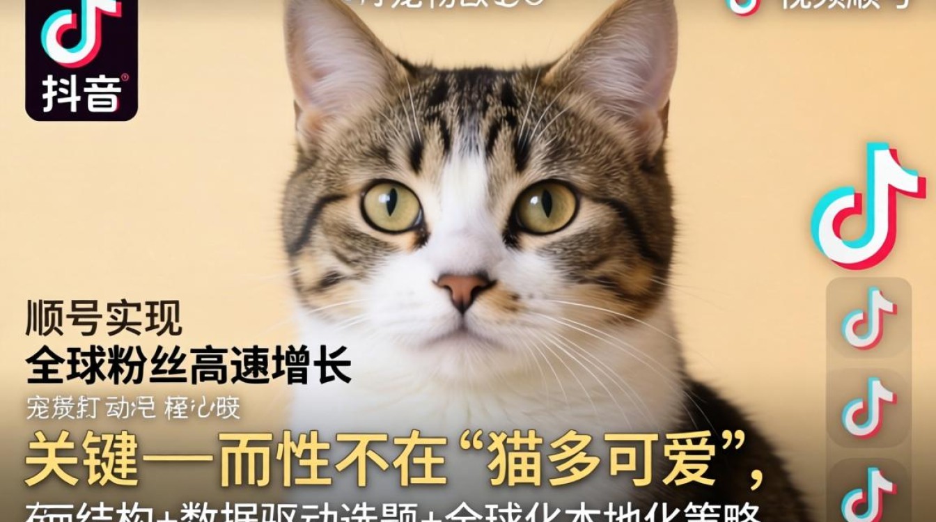 TikTok宠物猫账号如何快速涨粉