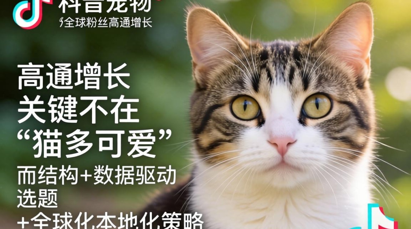 TikTok宠物猫账号如何快速涨粉