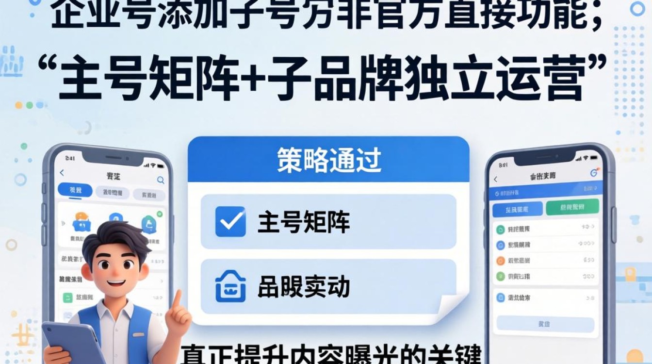 企业号添加子号提升内容曝光的机制是什么