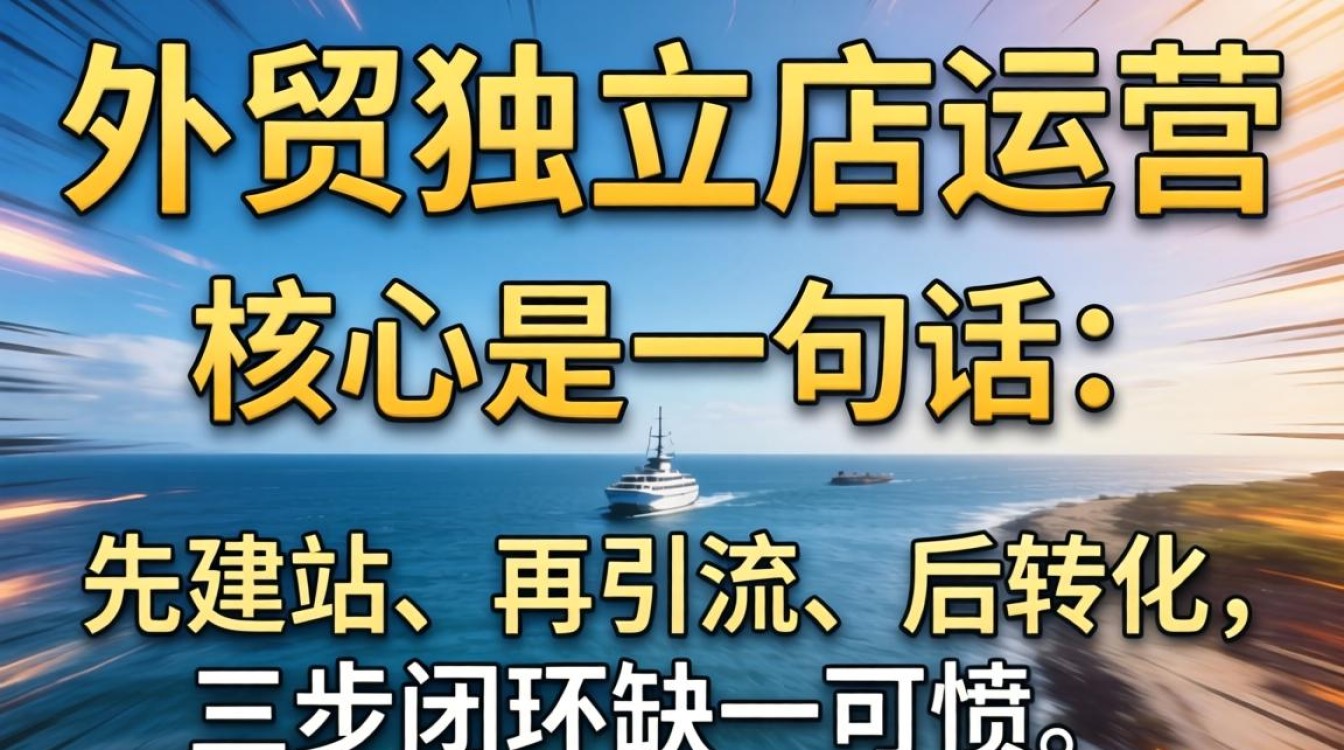 外贸建站从入门到精通学习路径
