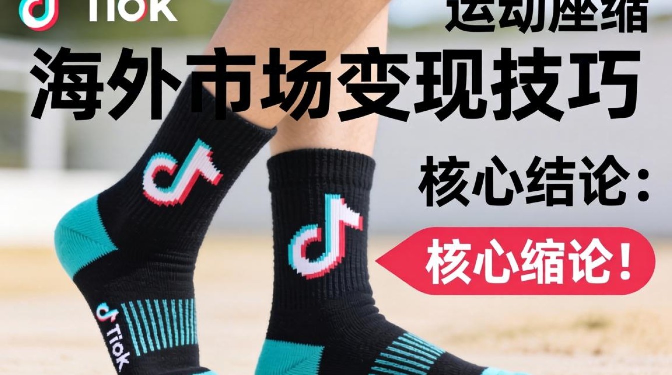 TikTok怎么靠运动压缩袜在海外变现