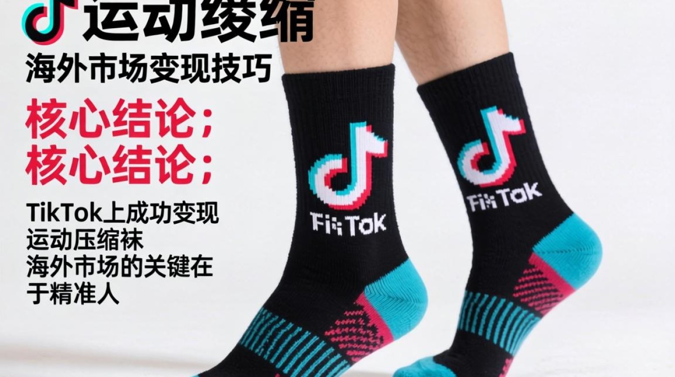 TikTok怎么靠运动压缩袜在海外变现