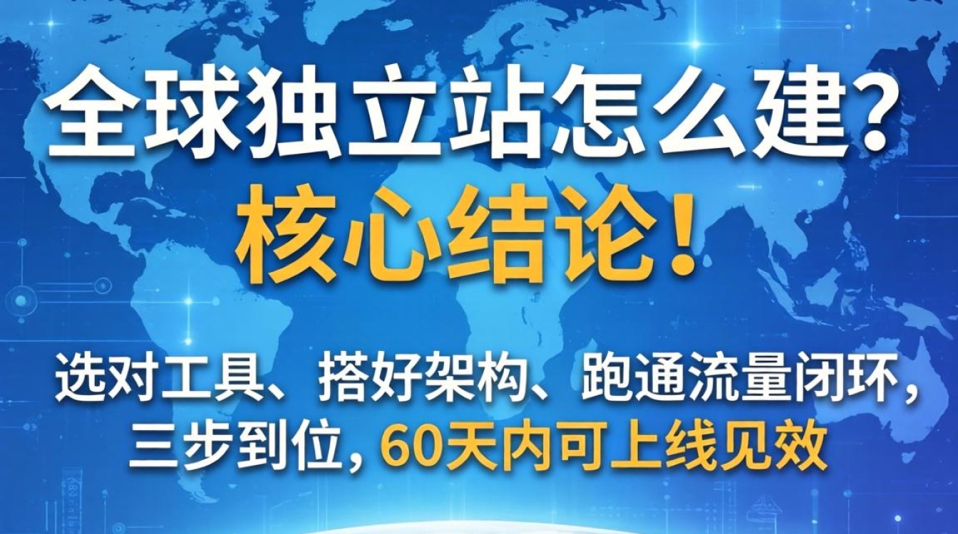 全球独立站搭建步骤与平台推荐