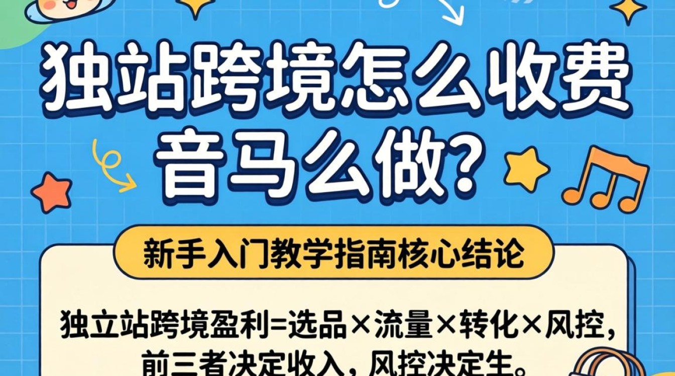 独立站跨境怎么收费怎么做