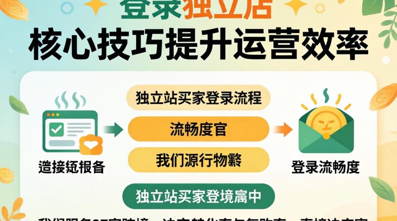 独立站买家登录流程与优化技巧
