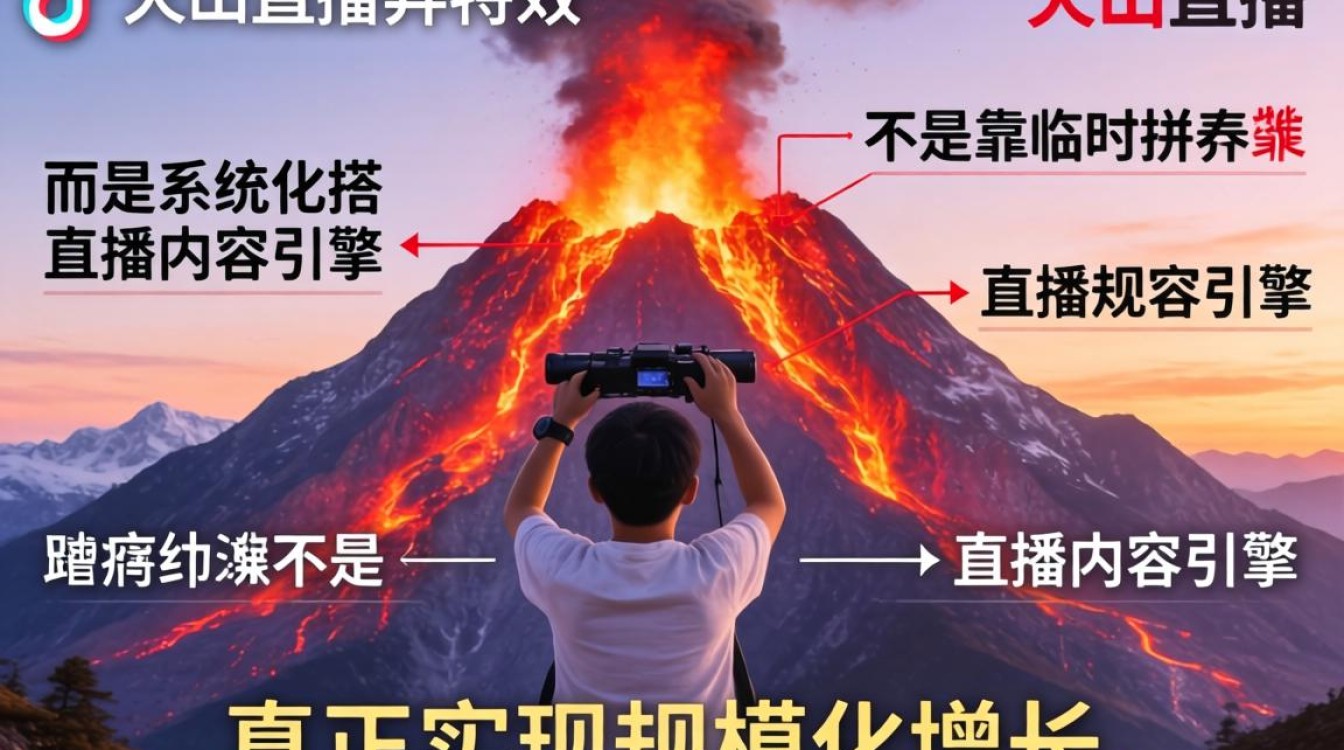 抖音火山直播怎么弄特效