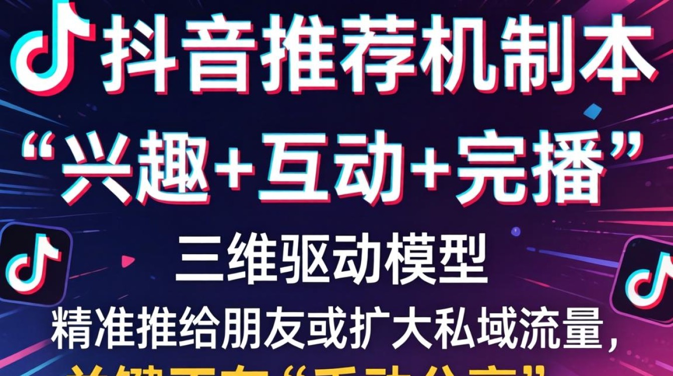 抖音推荐给朋友的算法和流量提升方法