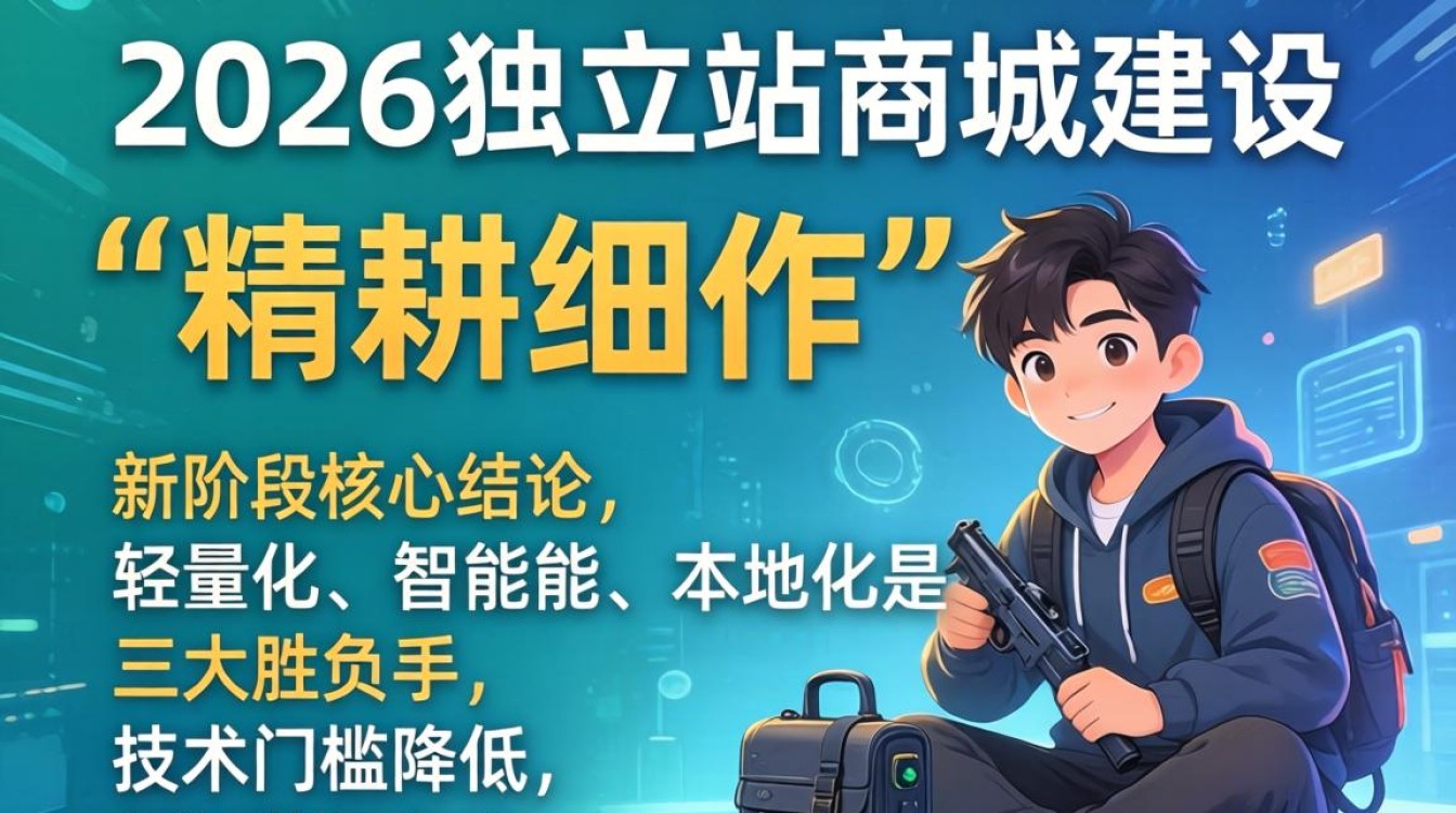 2026年独立站商城搭建趋势与实操指南