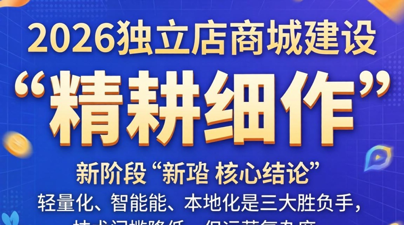 2026年独立站商城搭建趋势与实操指南