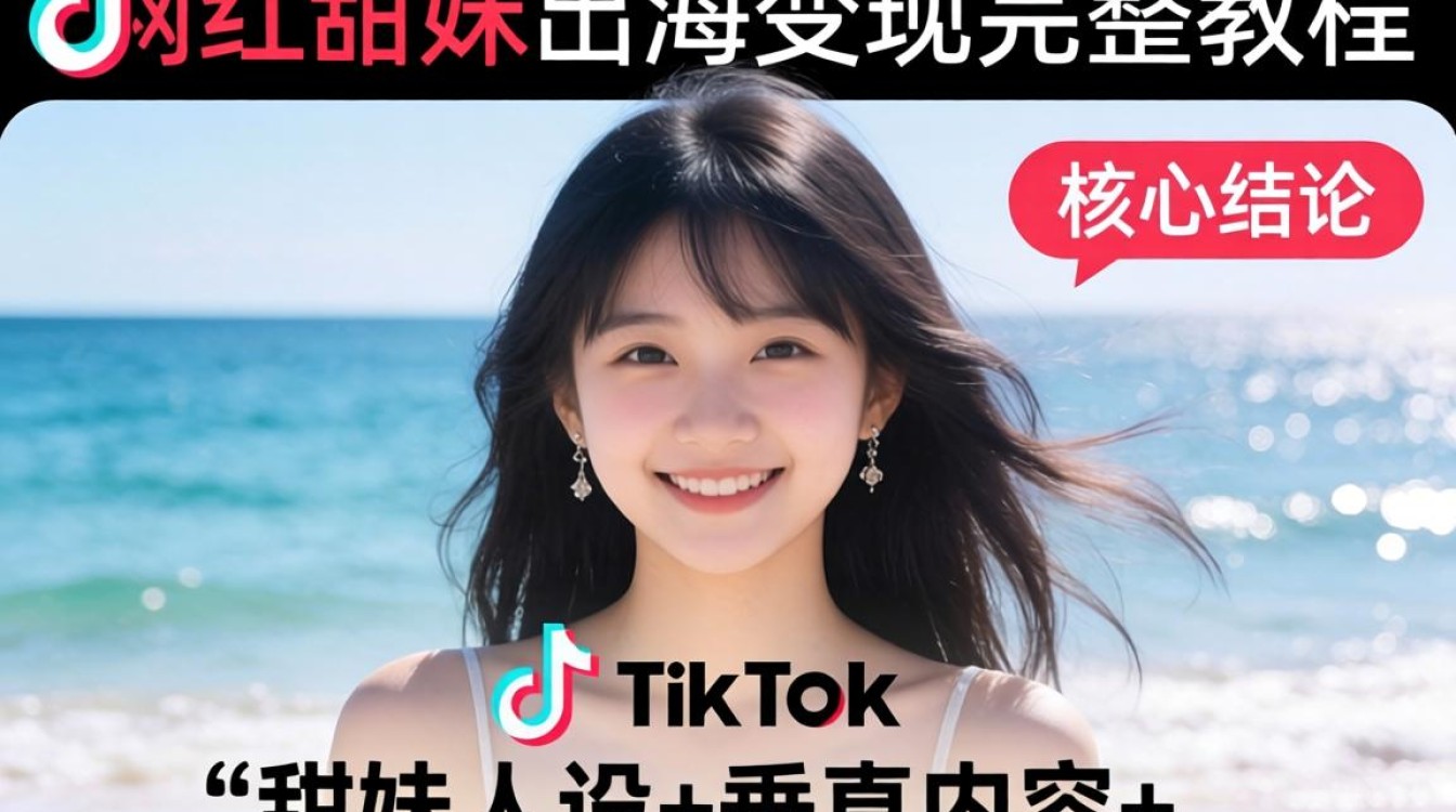 TikTok网红甜妹出海变现完整教程